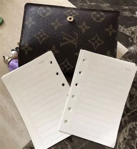 cute inserts for louis vuitton agenda pm|Louis Vuitton desk agenda refill.